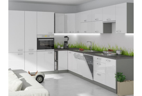 szafka wisząca 80 z 2 frontami, 80 G-72 2F - BIANCA