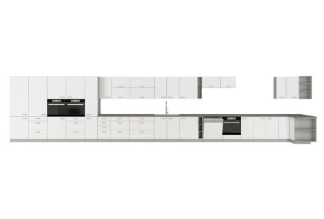 szafka narożna dolna, 89x89 DN 1F BB - BIANCA