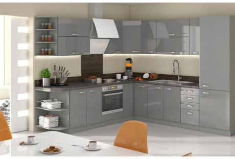 Szafka szufladowa 80 cm, 80 D 3S BB - GREY pj-meble.pl