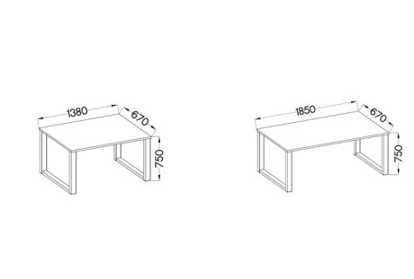 Stół Imperial Dąb Lancelot 138* 90