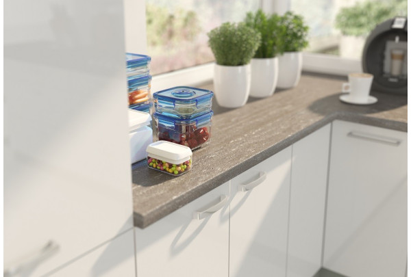 Kuchnia narożna Bianca biały połysk /...