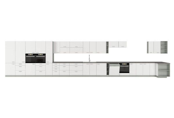 Szafka cargo 15 cm, 15 D CARGO - Bianca