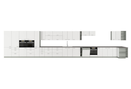 Szafka cargo 15 cm, 15 D CARGO - Bianca