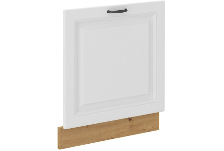 Front do zmywarki 45 ZM 570x446 -  STILO BIAŁY / DĄB ARTISAN