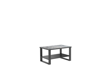 Stolik kawowy w stylu industrialnym Galia - Arian Niebieski