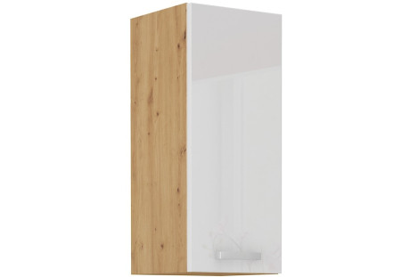 Szafka górna 30cm, 30 G-72 1F - Artisan biały połysk