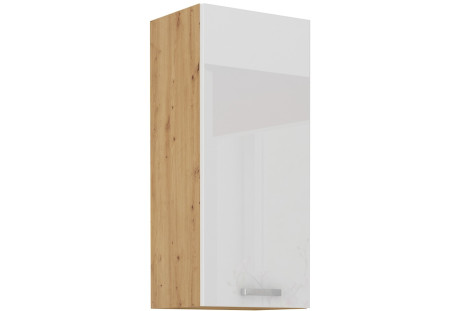 Szafka górna 40 cm, 40 G-90 1F - Artisan biały połysk, pj-meble.pl