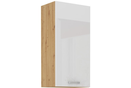 szafka górna 50 cm, 50 G-90 1F - Artisan biały połysk, pj-meble.pl