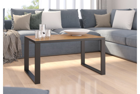 Stolik kawowy Eko styl industrialny - Dąb Artisan