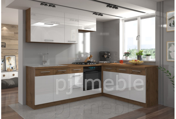 Meble kuchenne Vigo biały połysk /...