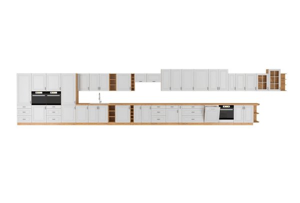 Meble kuchenne Stilo biały / dab...