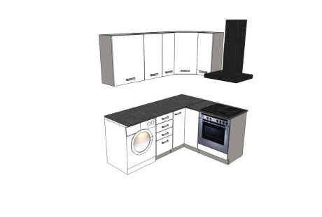 Bianka układ narozny z pralka