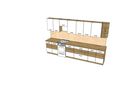 Meble kuchenne Artisan, zam klienta