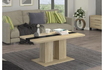 Stolik kawowy / ława Boston dąb sonoma pj-meble