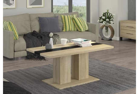 Stolik kawowy / ława Boston dąb sonoma pj-meble