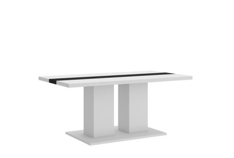 Stolik kawowy / ława Boston biały pj-meble