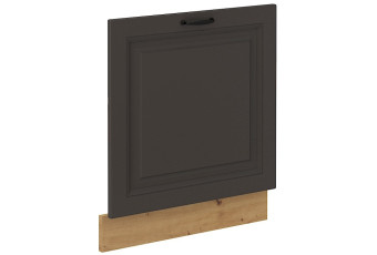 Front do zmywarki 60 ZM 570x596 -  STILO GRAFIT / DĄB...