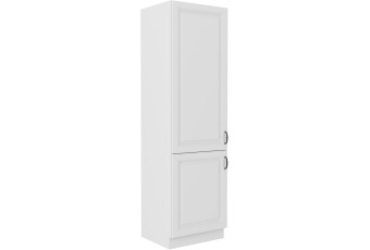 szafka wysoka 60 DK-210 2F  - STILO BIAŁY / DĄB ARTISAN