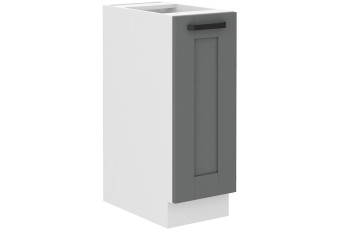 Szafka dolna 30 D CARGO - LUNA DUSTGREY/BIAŁY