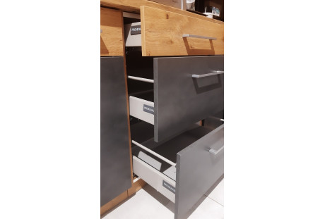 Meble kuchenne Vigo matera/ lancelot 2,4m x 1, 85 pj-trade