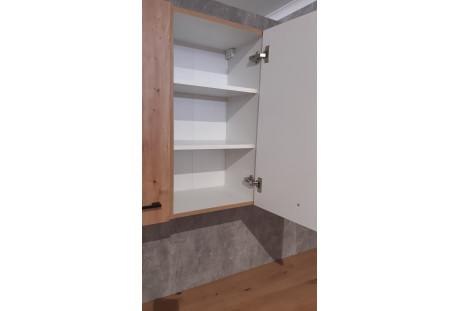 Kuchnia Modena 2,7m x 2,35, zabudowa narożna