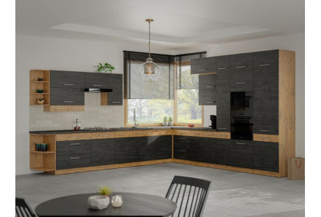 kuchnia 395 x 360 vigo dark