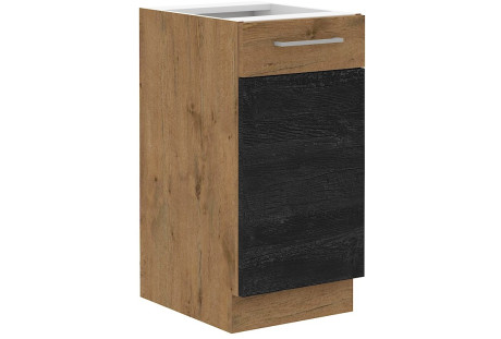 Szafka dolna 40cm, 40 D 1F BB - VIGO DARK