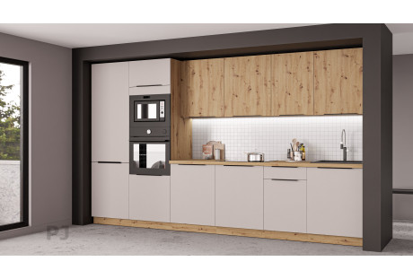 Kuchnia Nordea- układ na 350 cm