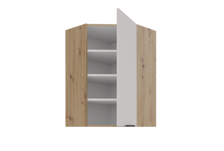 Szafka narożna górna 60 cm 60x60 GN-90 1F (45), Como - pj meble